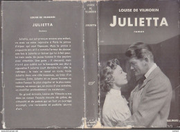 C1  Louise De VILMORIN - JULIETTA Jaquette Film JEAN MARAIS DANY ROBIN Madeleine Castaing PORT INCLUS France - Film/Televisie