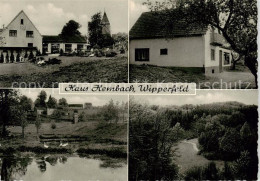 73854599 Hembach Wipperfeld Wipperfuerth Pension Haus Hembach Ortspartie Kirche  - Wipperfürth