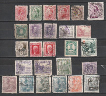 Espagne, Lot Collection De Timbres Oblitérés, Avant 1940 - Collezioni