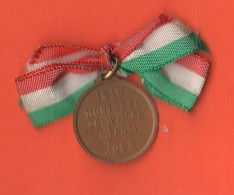 FANTERIA Montorso Vicenza 1918 - 1968 Medaglia  Cinquantesimo - Italy