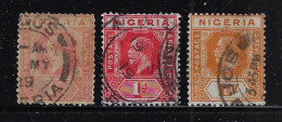 NIGERIA 1921  SCOTT #19,20 USED - Nigeria (...-1960)