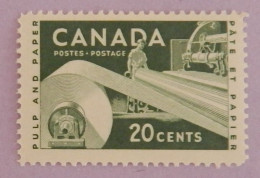 CANADA YT 289 NEUF**MNH "INDUSTRIE DU PAPIER" ANNÉE 1956 - Unused Stamps