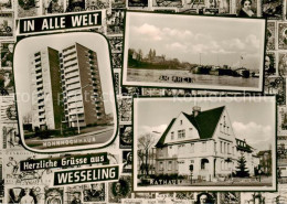 73852852 Wesseling Wohnhochhaus Rheinpartie Rathaus Wesseling - Wesseling