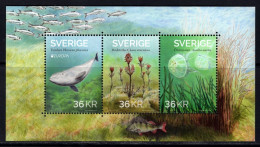 SWEDEN 2024 Europa CEPT. Underwater Fauna & Flora - Fine S/S MNH - Unused Stamps