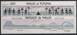 WALLIS ET FUTUNA - 1992 - Bloc Feuillet BF N°YT. 6 - Paysage De Wallis - Neuf Luxe ** / MNH / Postfrisch - Blocks & Kleinbögen