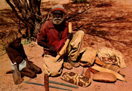 CPM - AUSTRALIA - Artiste Aborigène Au Travail - Edition Krüger - Aborigènes