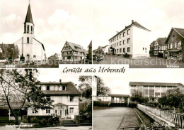 73852226 Urberach Kirche Rathaus Naturfreundehaus Schule Urberach - Roedermark