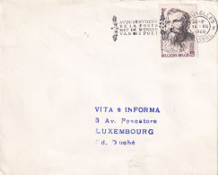 AVEC LES VOEUX DE LA POSTE MET DE WENSEN VAN DE POST 14 Juillet 1965 1865 Belgique - Covers