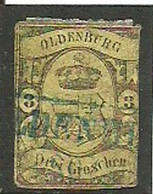 Germany Oldenburg 1859 Year Mi# 8 , Used  - Oldenbourg