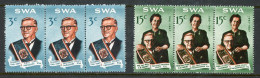 South-West Africa 1968 President And Mrs. Swart - Unused Stamps