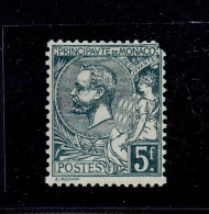 MONACO - N° 47 ** - ANGLE EN HAUT A DROITE SINON TTB - Unused Stamps