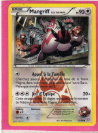 Carte Pokemon Francaise 2015 Xy Double Crisis 22/34 Mangriff 90pv Occasion - XY