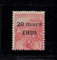 MONACO - N°39 ** TB - Unused Stamps
