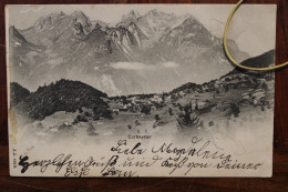 Suisse 1901 Corbeyrier Totalansicht CPA PK Kirche AK Ansichtkarte Schweiz - Corbeyrier