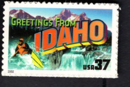 2017229552  2002 SCOTT 3707 (XX) POSTFRIS MINT NEVER HINGED GREETINGS FROM AMERICA - IDAHO - Ongebruikt