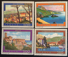 1987 - Italia - Turismo - Verbania Pallanza - Palmi - Vasto - Villacidro - Quatto Valori - Nuovi - 1981-90: Ungebraucht