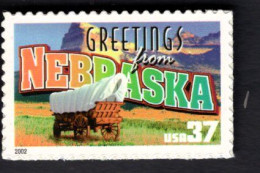 2017232885 2002  SCOTT 3722 (XX) POSTFRIS MINT NEVER HINGED - GREETINGS FROM AMERICA - NEBRASKA - Unused Stamps