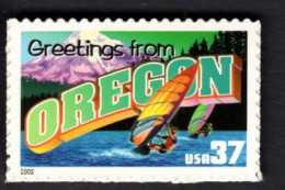 2017246703 2002  SCOTT 3732 (XX) POSTFRIS MINT NEVER HINGED - GREETINGS FROM AMERICA - OREGON - Unused Stamps