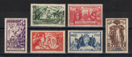 SPM - YV 160 à 165 N* MH Complète , Exposition De Paris , Cote 21 Euros - Unused Stamps