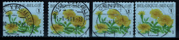 België OBP 3785 - Flowers Tagetes  Self Ahhesive From Booklet - Complete - Gebraucht