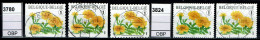 België OBP 3780+3824 - Bloemen, Fleurs, Tagetes - Gebraucht