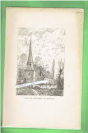 1897 EGLISE DE SAINT DENIS DE MORONVAL COMMUNE SAINTE GEMME MORONVAL EURE ET LOIR - Centre - Val De Loire
