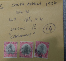 SOUTH AFRICA  STAMPS Drommedaris Ship 1d  1926  L4  ~~L@@K~~ - Oblitérés