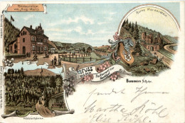 Gruss Aus Dem Restaurant Zur Nachtigal - Bommern - Litho - Ennepetal