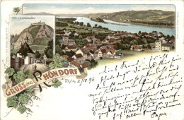 Gruss Aus Rhöndorf - Litho - Bad Honnef