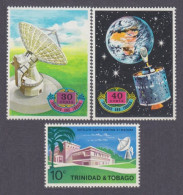 1971 Trinidad And Tobago 290-292 Satellite / Communication - South America