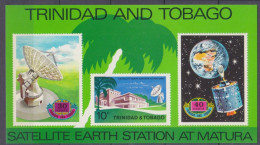 1971 Trinidad And Tobago 290-292/B2b Satellite / Communication - Zuid-Amerika