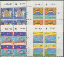 Israel 1989 Tourismus Meere 1116/19 Plattenblock Postfrisch (C61853) - Neufs (sans Tabs)