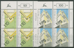 Israel 1990 Architektur 1174/75 II Plattenblock Postfrisch (C61884) - Unused Stamps (without Tabs)