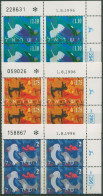 Israel 1996 Koexistenz V. Mensch & Tier 1411/13 Plattenblock Postfrisch (C61972) - Ungebraucht (ohne Tabs)