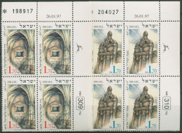 Israel 1997 Baudenkmäler In Prag 1424/25 Plattenblock Postfrisch (C61977) - Unused Stamps (without Tabs)