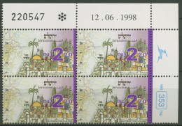 Israel 1998 Leben In Eretz-Israel 1491 Plattenblock Postfrisch (C62035) - Neufs (sans Tabs)