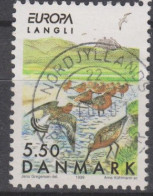 DANEMARK - Europa (C.E.P.T.) 1999 - Barge à Queue Noire (Limosa Limosa) - Île De Langli - Oblitérés
