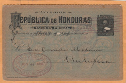 Honduras 1894 Card Mailed - Honduras