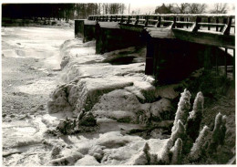 73900000 Dessau-Rosslau Vereister Fluss Mit Bruecke Dessau-Rosslau - Dessau