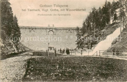 73816766 Gotha  Thueringen Gothaer Talsperre Bei Tambach Hzgt Gotha Mit Wasserue - Gotha