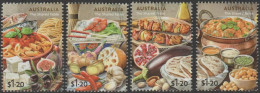 AUSTRALIA - USED 2024 $4.80 The Shared Table Set Of Four. Five Sets Available, Postmarks Will Vary - Oblitérés