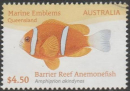 AUSTRALIA - USED 2024 $4.50 Marine Emblems - Barrier Reef Anemonefish, Queensland - Oblitérés