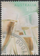 AUSTRALIA - USED 2024 $1.50 Special Occasions - Champagne Flutes - Used Stamps
