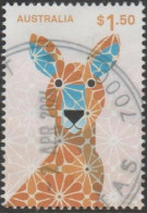 AUSTRALIA - USED 2024 $1.50 Special Occasions - Mosaic Kangaroo - Oblitérés