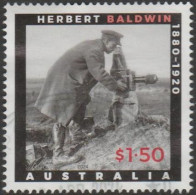AUSTRALIA - USED 2024 $1.50 Anzac Day 2024 - Picturing War - Herbert Baldwin - Oblitérés