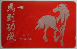 MACAU - GPT - Coded Without Control - 30 Units - Horse - Used - Macao