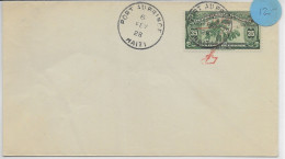 Haiti Envelope 1928 Port Au Prince FDC With Red Coffee Advertising Cancel - Haiti