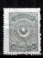 Turkey / Türkei 1923 ⁕ Star & Crescent 50 Pia. Mi.823 ⁕ 1v Used - Used Stamps