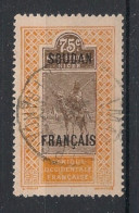 SOUDAN - 1921 - N°YT. 33 - Targui 75c Jaune Et Brun - Oblitéré / Used - Gebruikt