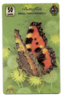 Papillon Butterflies Peacock Butterfly Télécarte Angleterre Royaume-Unis Phonecard (K 262) - Collections